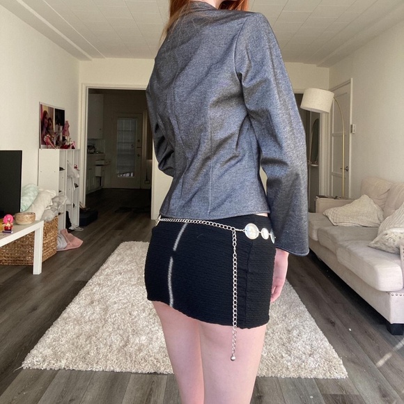 INDIE SLEAZE GRAY LIGHTWEIGHT JACKET - Picture 2 of 8